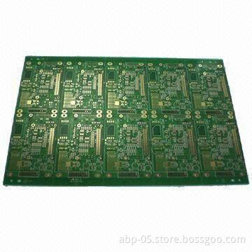 4 Layer PCB Board with 2.4mm Maximum Board Thickness and 318 x 176.4mm Size